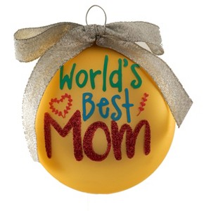 Christmas By Krebs - 80mm / 3.25 inch Decorated Collectible Glass Ball Ornament - 1 of 2
