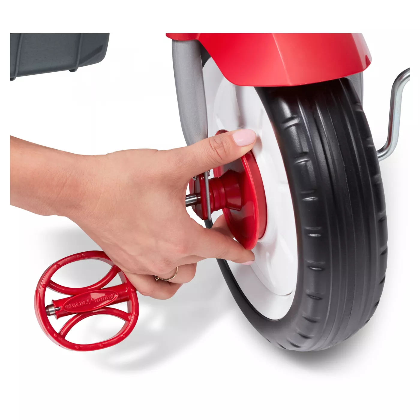 Radio flyer tricycle front wheel sale repair