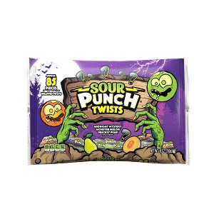 Sour Punch Twists Halloween Bag Candy - 18oz - 1 of 4