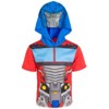 Transformers Optimus Prime Bumblebee Megatron Athletic Pullover T-Shirt and Mesh Shorts Outfit Set Little Kid to Big Kid - 3 of 4