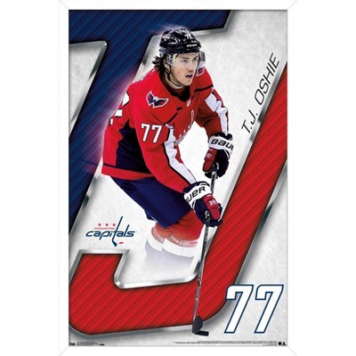 Trends International NHL Washington Capitals - T. J. Oshie 18 Framed Wall Poster Prints