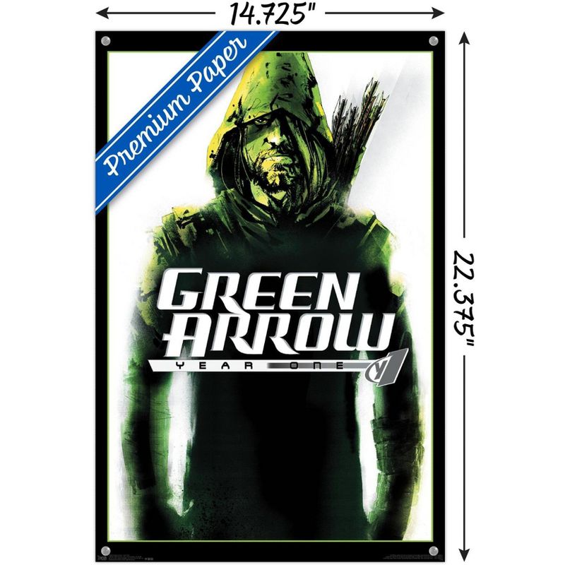 Trends International DC Comics - Green Arrow - Year One Unframed Wall Poster Prints, 3 of 7