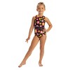 Gk Elite Girls' Simone Biles Flower Power Leotard : Target