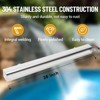 Pool Fountain Stainless Steel, Pool Waterfall with LED Strip Light, Waterfall Spillway Rectangular Garden Outdoor, LED Pool Fountains - 2 of 4
