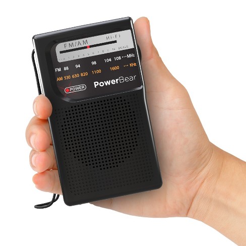 Portable Radio, Small Radio Fm/am, Transistor Radio With Excellent  Receiving And Sound Quality/headphone Jack, Easy To Use, Pocket Radio  Suitable For