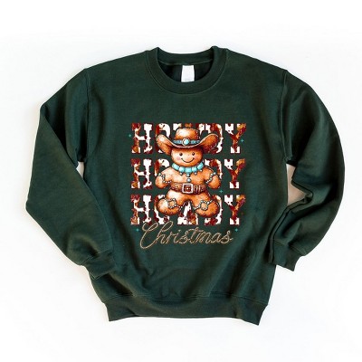 Simply Sage Market Women's Graphic Sweatshirt Howdy Gingerbread