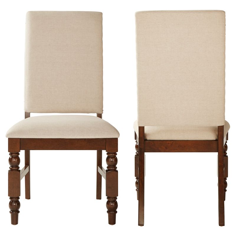 Set of 2 Fitzgerald Nailhead Accent Side Dining Chair - Inspire Q, 2 of 5