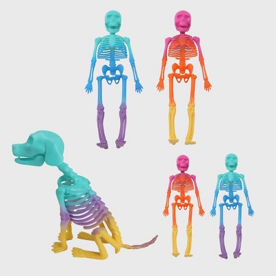 4ct Skeleton with Dog Skeleton - Bullseye's Playground™