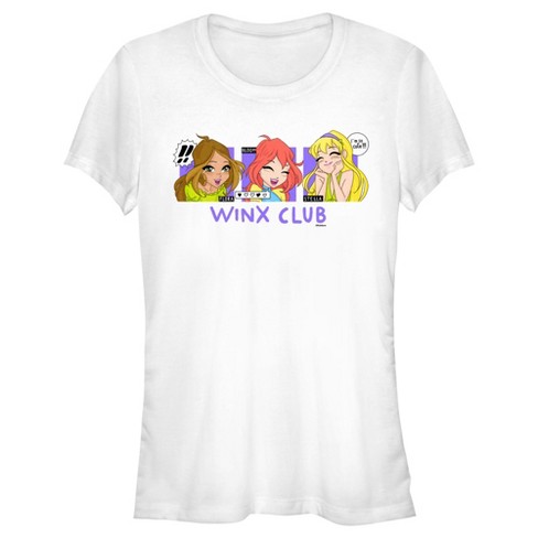 Junior's Winx Club Flora Bloom Stella Boxes T-Shirt - image 1 of 4