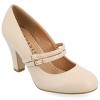 Journee Women's Windy Medium and Wide Width Pumps - 2 of 4
