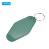 Unique Bargains Blank Vintage Motel Keychain for DIY Ornament Backpack Label 16 Pcs - 3 of 4