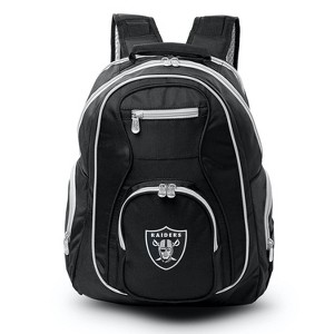 NFL Las Vegas Raiders Colored Trim 19" Laptop Backpack - 1 of 1