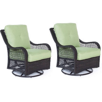green glider chair