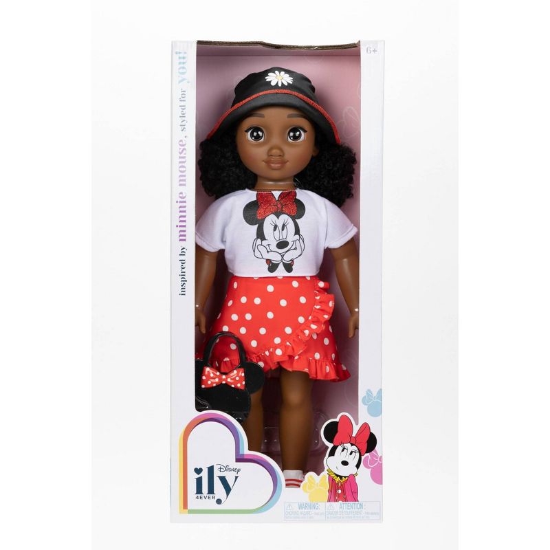 Disney 18&#34; Brunette Doll - Minnie Inspired (Target Exclusive), 4 of 8