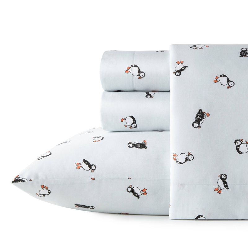 Printed Pattern Percale Cotton Sheet Set - Poppy & Fritz, 1 of 5