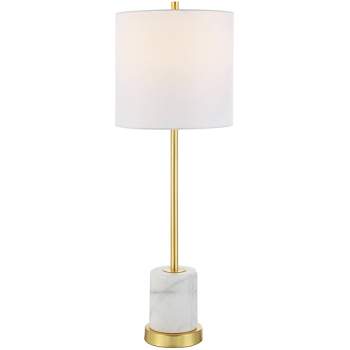 Uttermost Turret Brushed Gold Buffet Table Lamp