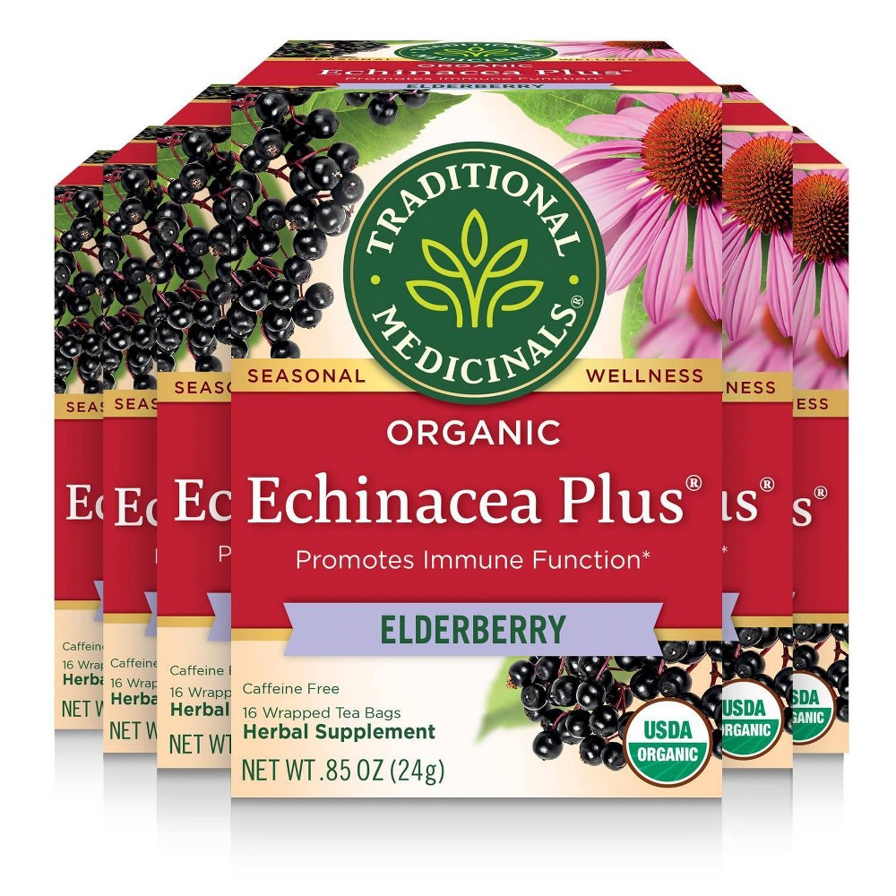 UPC 032917001887 product image for Traditional Medicinals Echinacea Plus Elderberry Tea - 96ct | upcitemdb.com