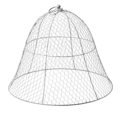 VEVOR Chicken Wire Cloche 5 Packs 13 Diameter x 15.7 Height Plant Protector and Cover with Zip Ties & Staples Sturdy Metal Cage Garden Protection