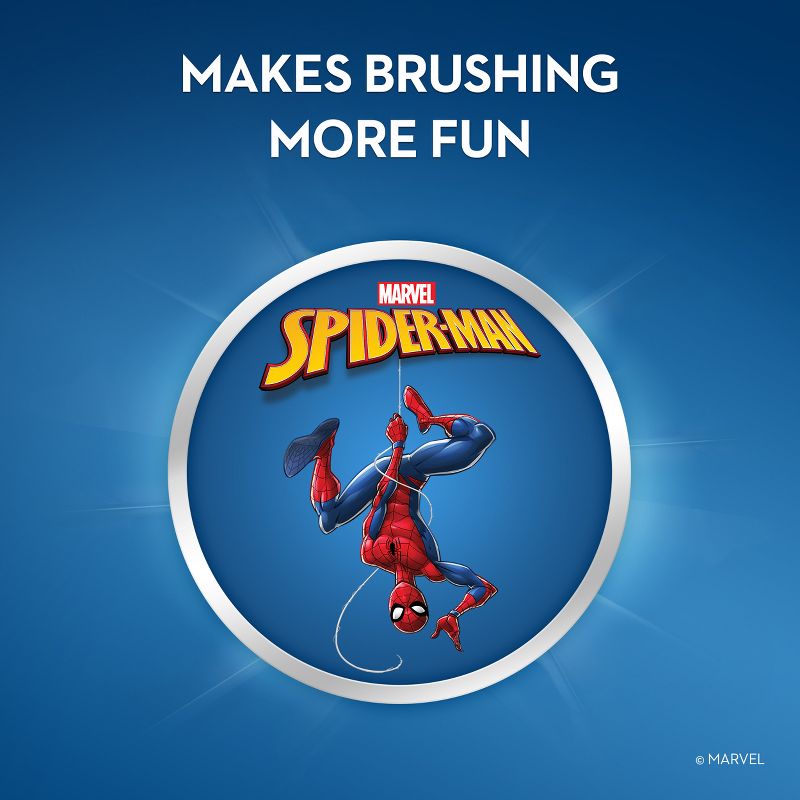 Oral-B Kids&#39; Toothbrush featuring Marvel&#39;s Spider-Man Soft Bristles - 2ct, 5 of 11