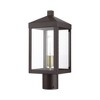 Livex Lighting Nyack 1 - Light Post Light in  Bronze - 4 of 4