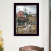 "The Old Tractor" by Ed Wargo, Ready to Hang Framed Print, Black Frame - 3 of 4
