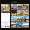 2026 Square Wall Calendar, Rome, 16-Month Passport Collection Theme with 180 Reminder Stickers (12x12 In) - 4 of 4