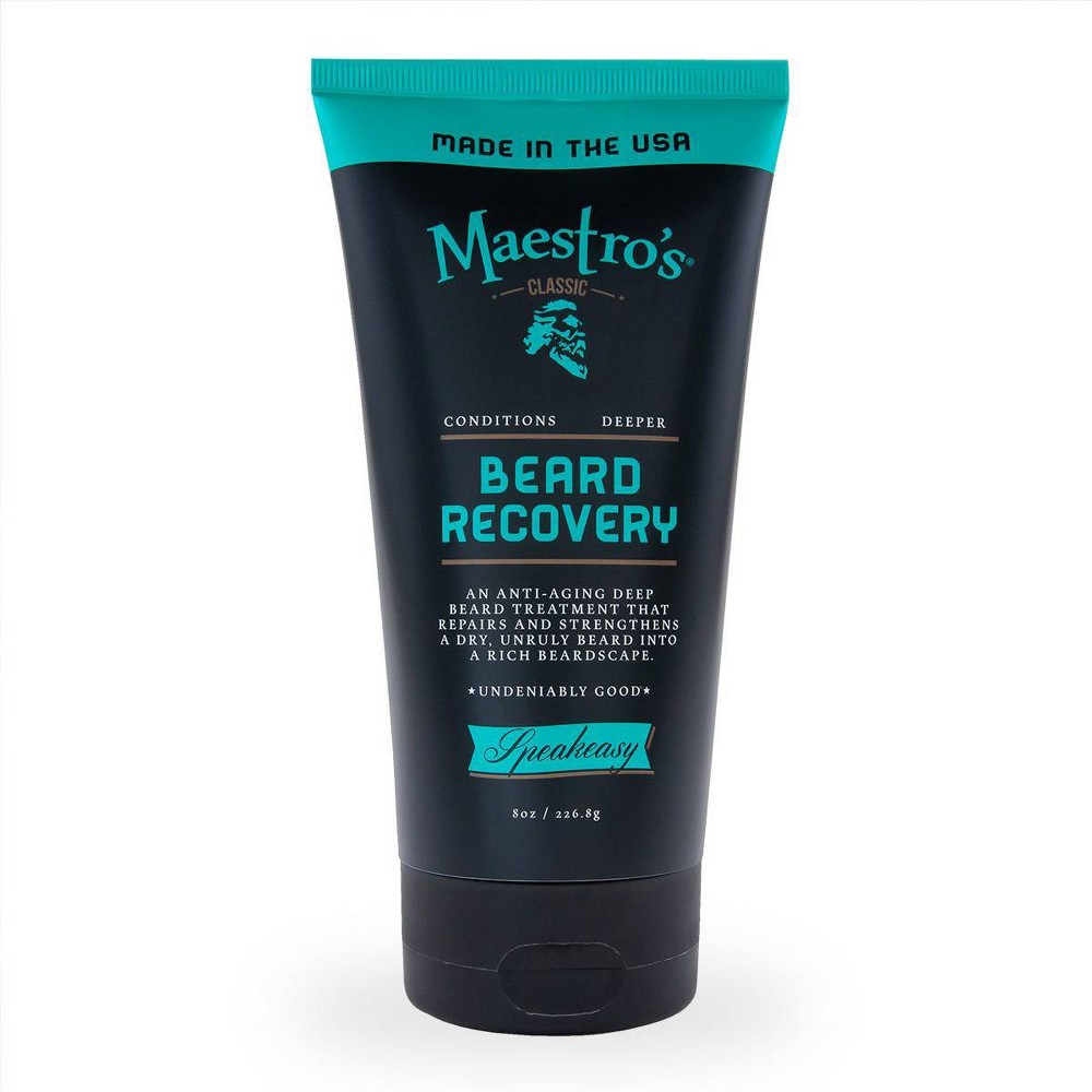 Photos - Hair Product Maestro's Classic Speakeasy Blend Beard Recovery Tube - 8oz