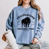 Simply Sage Market Vintage Yellowstone National Park Lightweight Garment Dyed Sweatshirt - 2 of 4