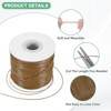 Unique Bargains Waxed Polyester Durable Flexible Beading Cord 1 Roll - 2 of 4