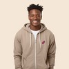 Dalix Donut Embroidered Hoodie Fleece Sweatshirt Zip Front Mens - 4 of 4