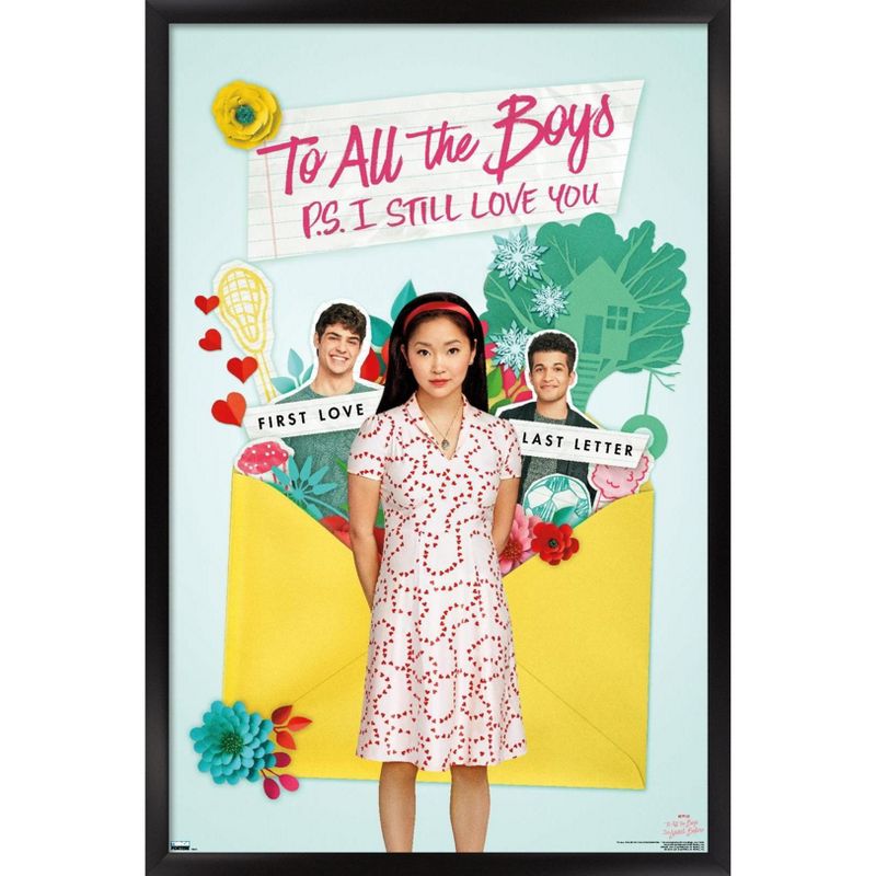 Trends International Netflix To All the Boys: P.S. I Still Love You - One Sheet Framed Wall Poster Prints, 1 of 7
