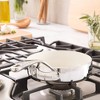 Bloomhouse 8 Inch Triply Stainless Steel Fry Pan w/ Non-Stick Non-Toxic Pro Ceramic Interior Frying Pan - 2 of 4