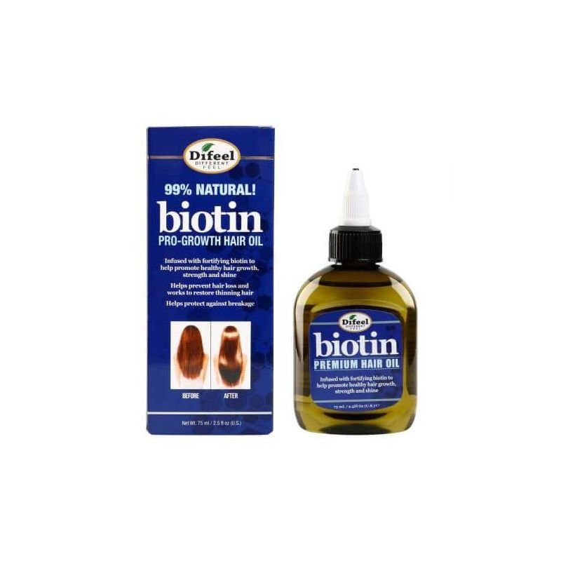 Difeel Biotin Hair Oil - 2.5 fl oz, 1 of 8