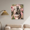 Art Remedy Raccoon Tropical Bathroom Tropical Bathroom Wall Art Framed - 2 of 4