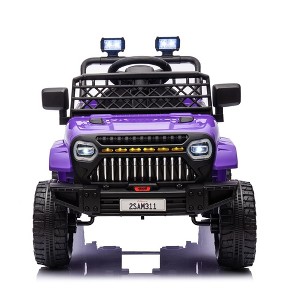 12V Ride On Car for Kids Electric Vehicle Toddles Battery Powered Truck Car Toy with Remote Control - 1 of 4