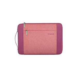 STM 14" Kin Slim Protective Sleeve for Tablets or Laptops - Rose Petal Red: Fits Devices Up to 16" - 1 of 4