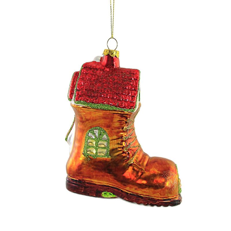 5.5 Inch Old Lady In The Shoe Nursery Rhyme Too Many Children Tree Ornaments, 3 of 4