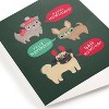 Minted Holiday Dogs of Christmas Greeting Card with Envelope - 2 of 3