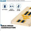 NCAA West Virginia Mountaineers 1'x2' Wood Cornhole Set - 3 of 4