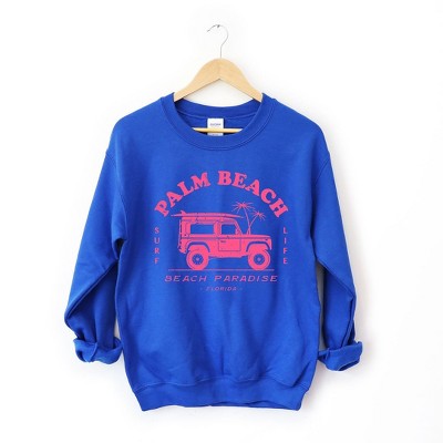 Simply Sage Market Women's Graphic Sweatshirt Palm Beach Truck