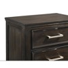 New Classic Furniture,Andover Wood Nightstand with 2 Drawers in Nutmeg - 4 of 4