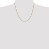 Black Bow Jewelry 1mm, 10k Yellow Gold, Box Chain Necklace - 2 of 4