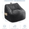 MAXYOYO Kids Bean Bag Chair, Bean Bag Couch with Handle, Comfy Toddler Chair for Boys and Girls - 2 of 4