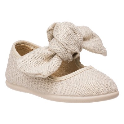 Elephantito Linen Bow Mary Jane Little Kid