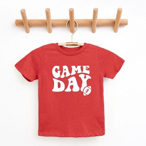 The Juniper Shop Game Day Football Toddler Short Sleeve Tee - 1 of 3