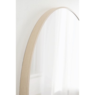 Zayda 24" Round Aluminum Bathroom Mirror