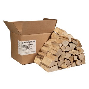 Firewood Central Kiln-Dried Wood Splits 6 in, 35–40 Pieces for Pizza Ovens, Grills, Smokers, and BBQ Cooking - 1 of 1