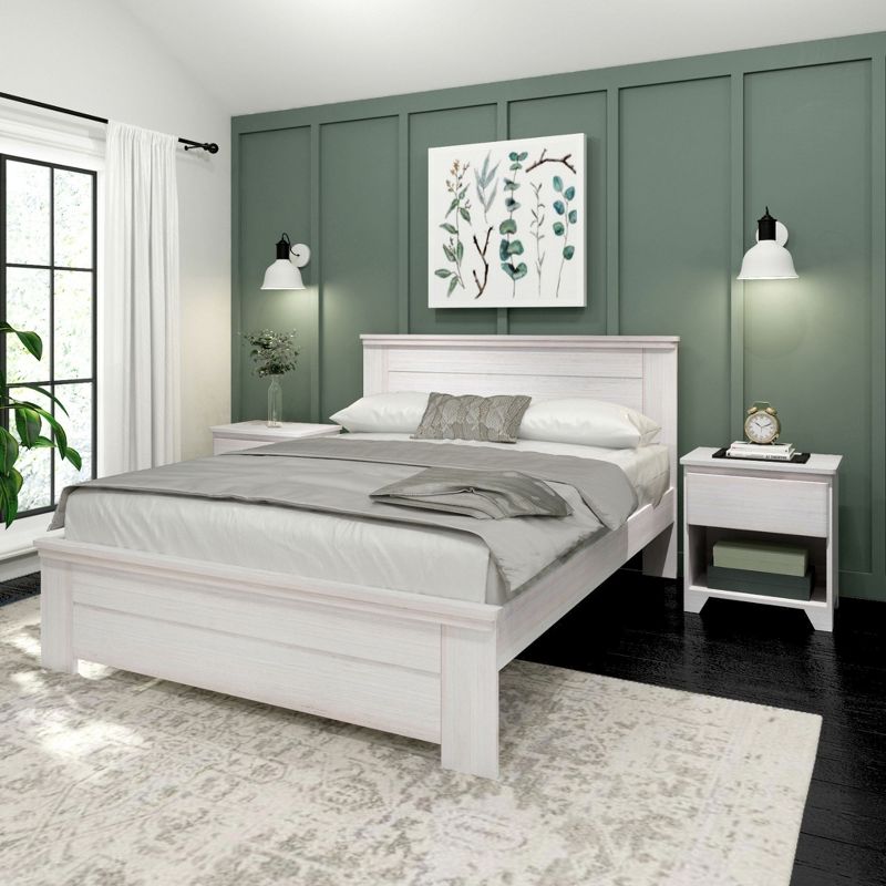 Plank+Beam Modern Farmhouse Queen Panel Bed, 3 of 6