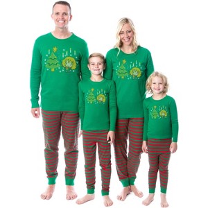Harry Potter Christmas Sweater Sleep Tight Fit Family Pajama Set - 1 of 4