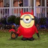 National Tree Company 3.5' Despicable Me Minions Halloween Dave Inflatable Decoration - 2 of 3